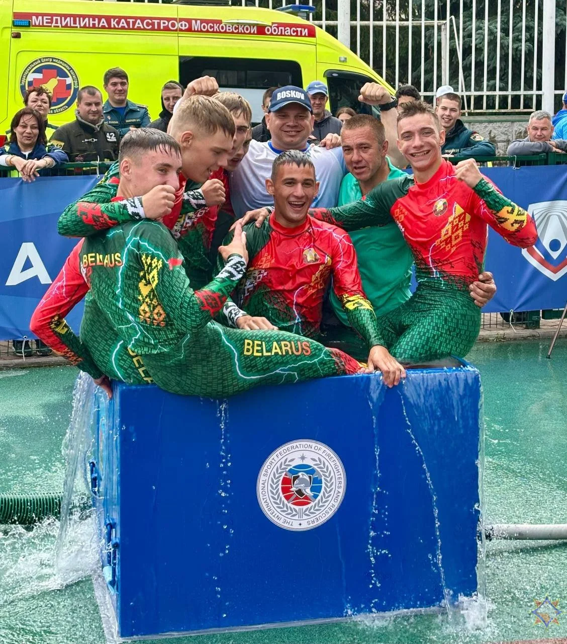 Белорусская сборная юношей и юниоров – чемпион мира по пожарно-спасательному спорту!